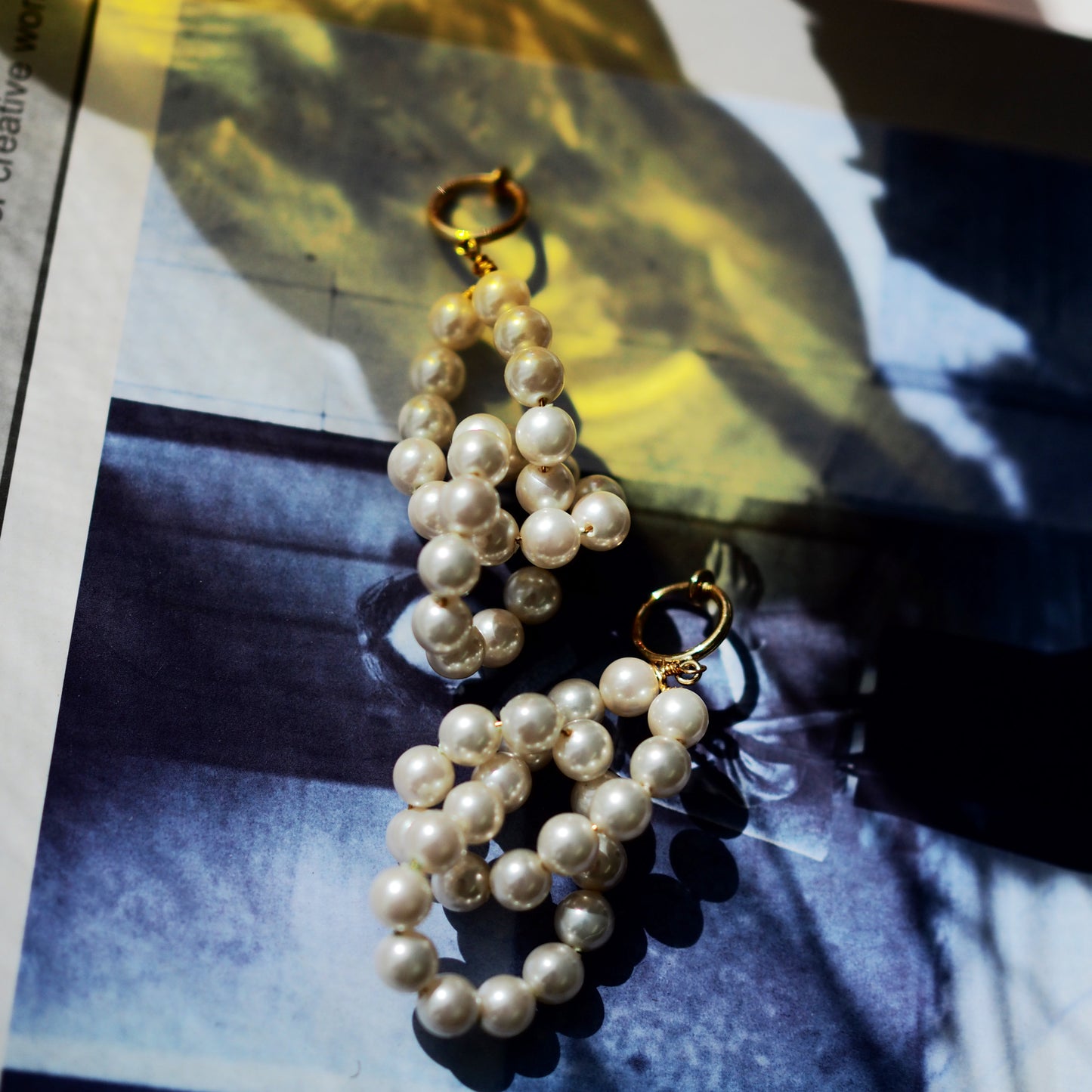 Pearl Whipped Cream Piercing/Earrings