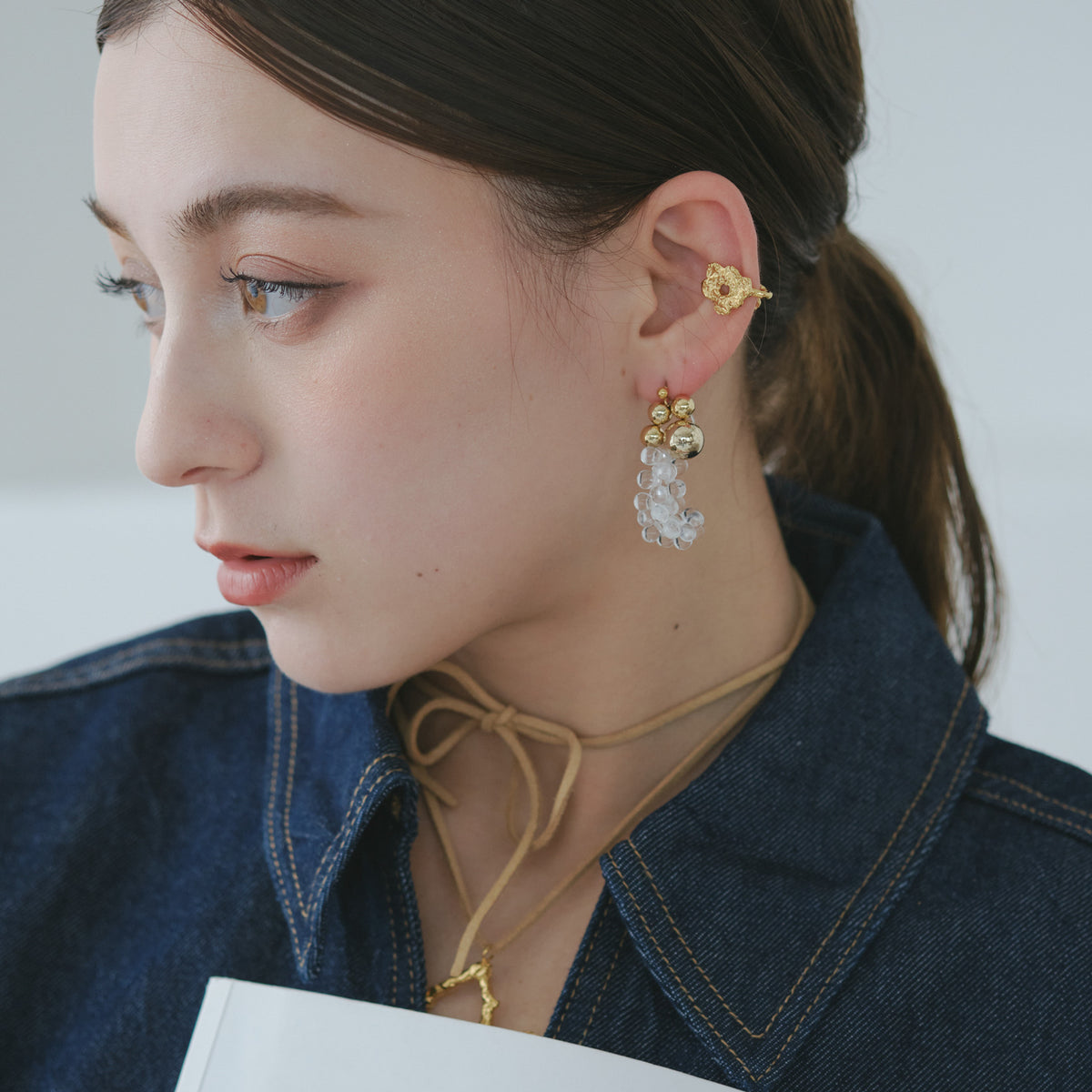 Mini Poppy Ear Cuff