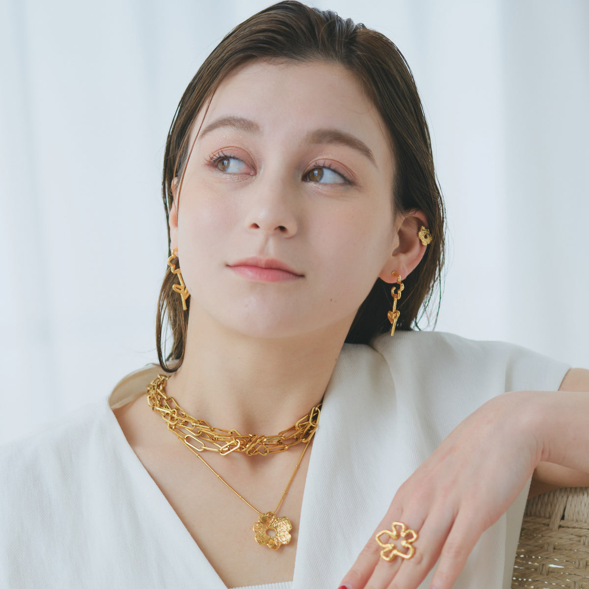 Mini Poppy Ear Cuff