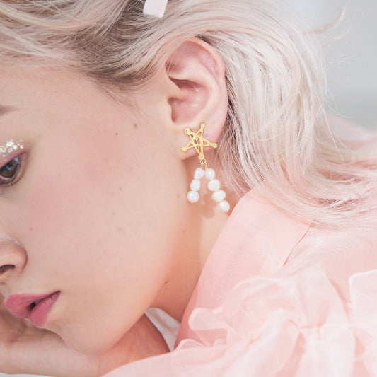 Comet Studs/Clip-on Earring